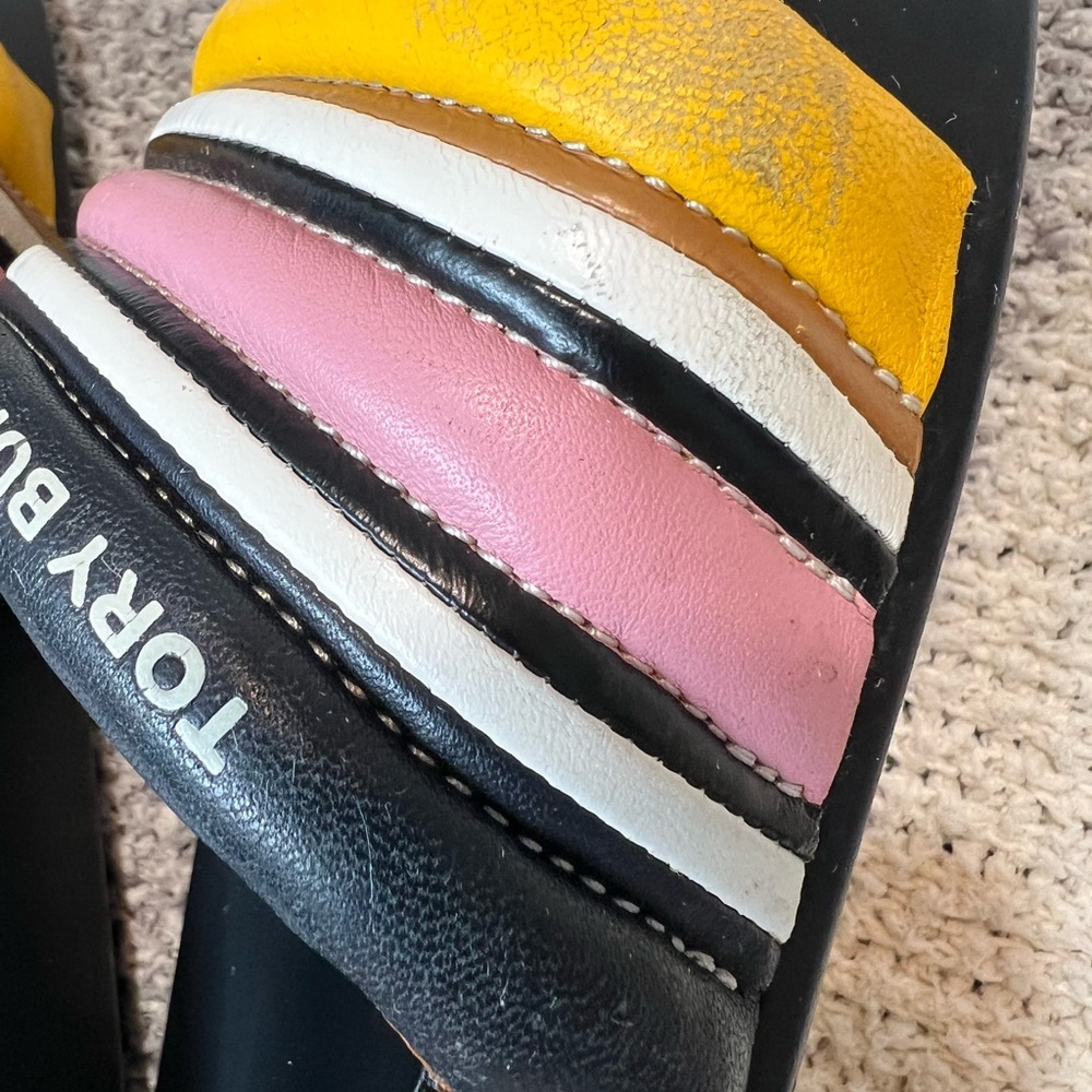 Tory Burch Slides Sandals Size 8 - Picture 5 of 8